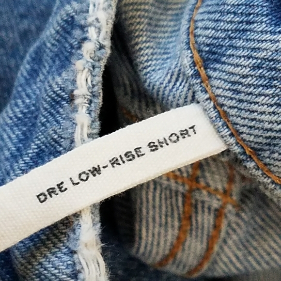 Rag & Bone Dre Low-Rise Denim Shorts - Picture 10 of 10